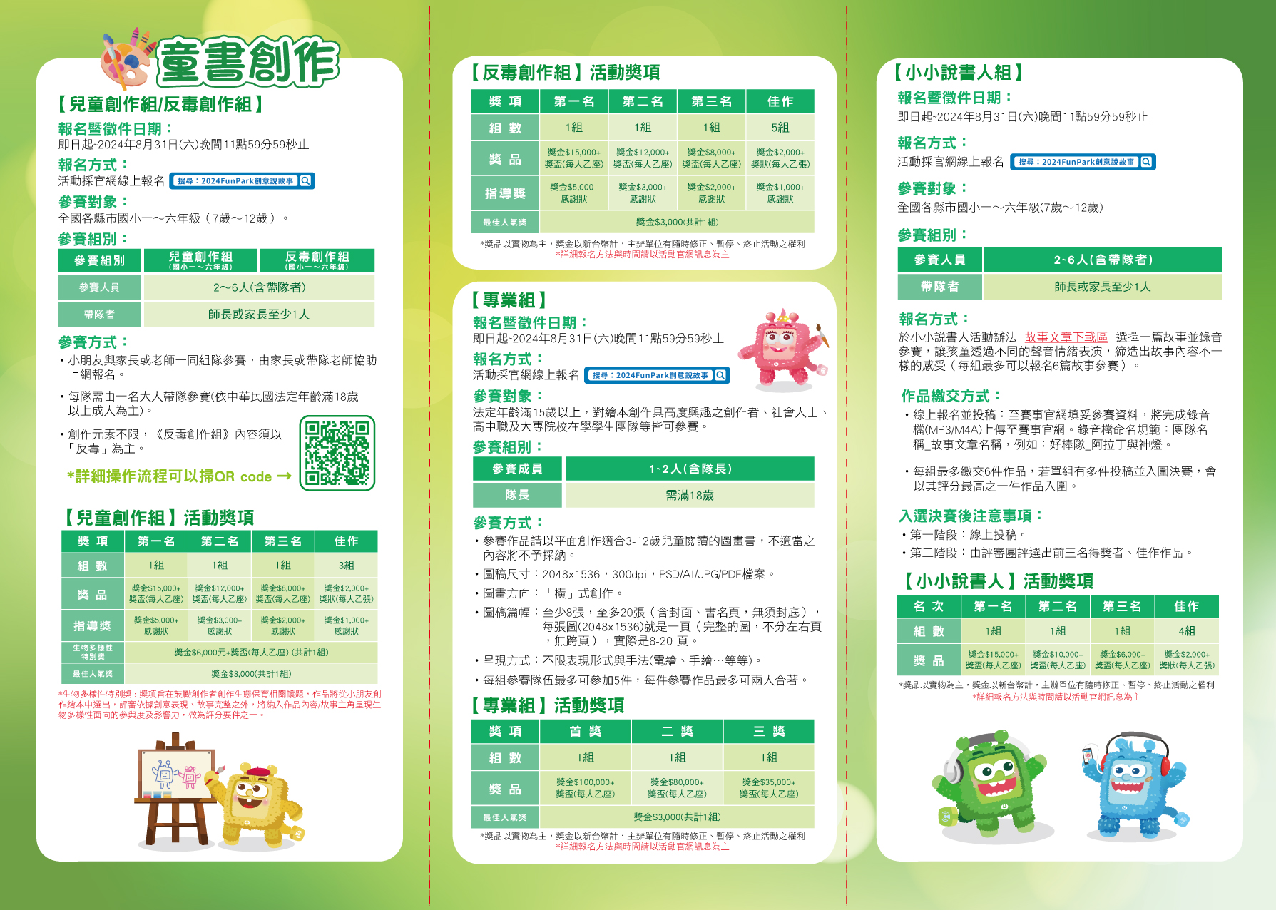 2024FunPark創意說故事-數位繪本創作大賽01